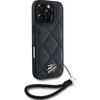 Etui KARL LAGERFELD Quilted Initial Logo & Chain Strap do Apple iPhone 16 Pro Max Czarny Model telefonu iPhone 16 Pro Max