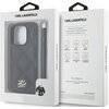 Etui KARL LAGERFELD Quilted Initial Logo & Chain Strap do Apple iPhone 16 Pro Max Czarny Marka telefonu Apple