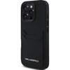 Etui KARL LAGERFELD HC Grained PU Cardslot Metal Elong do Apple iPhone 16 Pro Max Czarny Seria telefonu iPhone