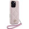 Etui KARL LAGERFELD Quilted Initial Logo & Chain Strap do Apple iPhone 16 Pro Różowy Model telefonu iPhone 16 Pro