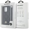 Etui KARL LAGERFELD Quilted Initial Logo & Chain Strap do Apple iPhone 16 Pro Czarny Marka telefonu Apple