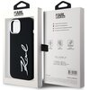 Etui KARL LAGERFELD Silicone Metal Script Logo do Apple iPhone 15 Czarny Marka telefonu Apple