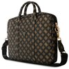 Torba GUESS 4G Peony Front Pocket Zipper Triangle Logo 16 cali Czarny Rodzaj Torba