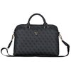 Torba GUESS 4G Zipper Pocket Triangle Logo 15 cali Czarny
