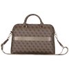 Torba GUESS 4G Zipper Pocket Triangle Logo 15 cali Brązowy Pasuje do laptopa [cal] 15