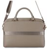 Torba GUESS Grained Zipper Pocket Triangle Logo 15 cali Brązowy Pasuje do laptopa [cal] 15