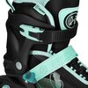 Łyżworolki NILS EXTREME Cosmo NA13808 (rozmiar 38-41) Zielony Regulacja rozmiaru Tak