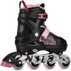 Łyżworolki NILS EXTREME Cosmo NA13808 (rozmiar 38-41) Różowy Płoza Aluminiowa