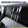 Organizer na kable ALLITY ASA-410 (3 szt.) Dodatkowe informacje Magnetyczny