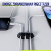 Organizer na kable ALLITY ASA-400 (3 szt.) Wyposażenie Organizer okrągły - 3 szt.