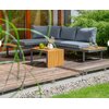 Zestaw mebli ogrodowych PATIO Marion Antracytowy Materiał wykonania stelażu Aluminium
