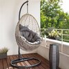 Fotel podwieszany PATIO Alex Cappuccino Antracytowy Kolor poduszek Antracyt