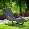 Leżak PATIO Valery 47262 Antracyt Materiał Tworzywo sztuczne