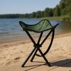 Krzesło wędkarskie PATIO 47550 Czarno-zielony Rodzaj Krzesło
