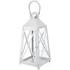 Lampion MY HOME White Decor 66556 Biały