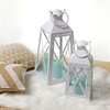 Lampion MY HOME White Decor 66556 Biały Możliwość powieszenia na ścianie Nie