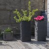 Donica PATIO Kubus 90134 Antracyt Obróbka Materiał odporny na warunki atmosferyczne
