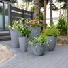 Donica PATIO Kubus 90229 Szary Materiał Tworzywo sztuczne