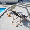 Leżak PATIO Gozo Classic 409574 Szary Kolor Szary