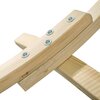 Hamak CZILLO Breve 357 x 110 x 132 cm Kremowy Wymiary [cm] 357 x 110 x 132