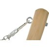 Hamak CZILLO Breve 357 x 110 x 132 cm Kremowy Waga z opakowaniem [kg] 26.50