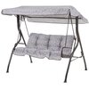 Huśtawka ogrodowa PATIO Luna / Kate H036-16PB Materiał wykonania Stal