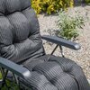 Fotel ogrodowy PATIO Samar Plus C012-07PB Materiał wykonania konstrukcji Stal