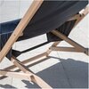 Leżak PATIO Gozo Premium 409579 Grafit Materiał Poliester