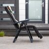 Fotel ogrodowy PATIO Mijas Plus Black Edition D002-07PB / G052-23IB Materiał wykonania konstrukcji Tworzywo sztuczne
