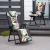 Fotel ogrodowy PATIO Mijas Plus Black Edition D002-07PB / G052-23IB Materiał wykonania siedziska Mikrofibra