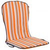 Poduszka na krzesło PATIO D001-13BB / C002-03BB 89 x 44 cm Biało-pomarańczowy