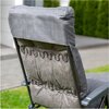 Leżak PATIO Tulon H024-07IB Szary Materiał Stal