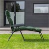 Leżak PATIO Tulon H024-32IB Zielony Materiał Poliester