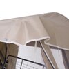 Daszek do huśtawki ogrodowej PATIO Rimini Venezia D031-15CW Ecru Szerokość [cm] 55