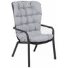 Poduszka na fotel PATIO Folio D048-06FB 128 x 80 cm Szary Typ Poduszka