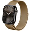 Pasek CRONG Milano Steel do Apple Watch 4/5/6/7/8/9/10/SE/SE 2/SE 2022/Ultra/Ultra 2 (44/45/46/49 mm) Różowo-złoty Kolor Różowo-złoty