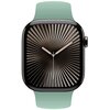 Pasek CRONG Liquid do Apple Watch (38/40/41/42mm) Szałwiowy Materiał Silikon