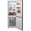 Lodówka AMICA FK2695.4FTHAA No frost 170cm Czarna Liczba półek 4