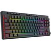 Klawiatura REDRAGON K516 Shiva Pro 87 RGB Czarny Komunikacja z komputerem Bezprzewodowa