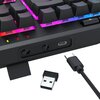 Klawiatura REDRAGON K516 Shiva Pro 87 RGB Czarny Interfejs USB-C