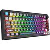 Klawiatura REDRAGON K732MC Uranus Pro RGB Czarny Komunikacja z komputerem Bezprzewodowa
