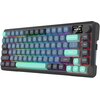 Klawiatura REDRAGON K724GBG Behemoth Pro RGB Czarny Komunikacja z komputerem Bezprzewodowa