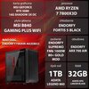 Komputer MAD DOG ENDORFY700AIR-A02DB32 R7-7800X3D 32GB RAM 1TB SSD GeForce RTX5080 DLSS 4 Wi-Fi Procesor AMD Ryzen 7 7800X3D