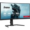 Monitor IIYAMA G-Master GCB3484WQSU-B1 34" 3440 x 1440 180Hz 0.4 [MPRT] Curved Częstotliwość odświeżania obrazu [Hz] 180