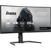 Monitor IIYAMA G-Master Black Hawk GCB3482WQSU-B1 34" 3440 x 1440 120Hz Curved Częstotliwość odświeżania obrazu [Hz] 120