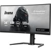 Monitor IIYAMA G-Master Black Hawk GCB3482WQSU-B1 34" 3440 x 1440 120Hz Curved Czas reakcji matrycy [ms] 0.6 [GTG]