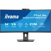 Monitor IIYAMA ProLite XCB3497WQSNPH-B1 34" 3440 x 1440 120Hz 0.4 [MPRT] Curved