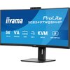 Monitor IIYAMA ProLite XCB3497WQSNPH-B1 34" 3440 x 1440 120Hz 0.4 [MPRT] Curved Czas reakcji matrycy [ms] 0.4 [MPRT]