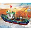 Klocki plastikowe WOMA Łódź rybacka C0356-DS Liczba elementów [szt] 582