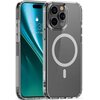 Etui ETTERI Color Mag do Apple iPhone 12/12 Pro Przezroczysto-szary